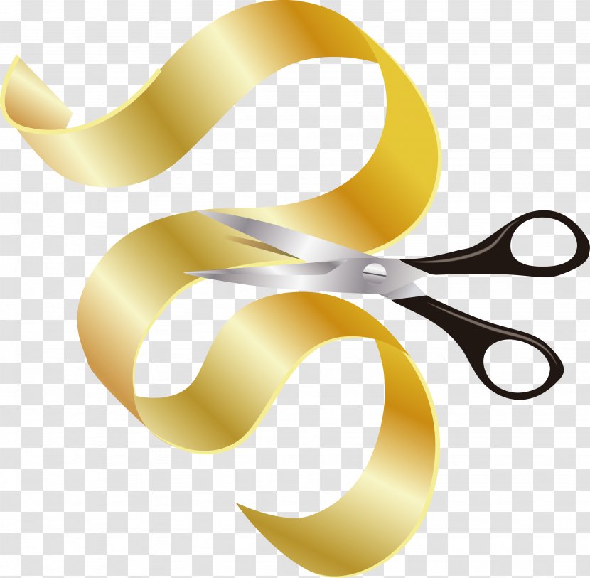 Poster - Body Jewelry - Golden Ribbon Transparent PNG