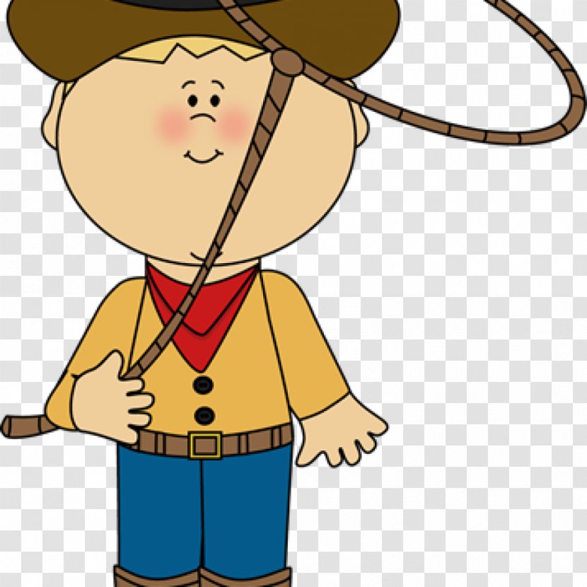 Clip Art Cowboy American Frontier Western Image - Neck - Lasso Transparent PNG