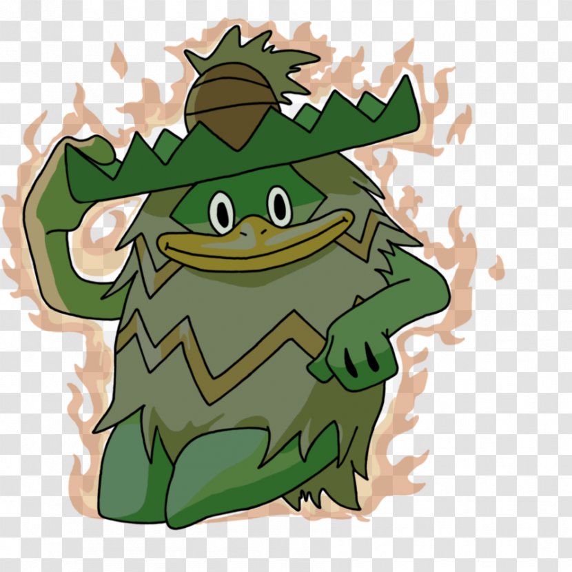 Toad Tree Frog Ludicolo - Character - Pain In Thumb Transparent PNG