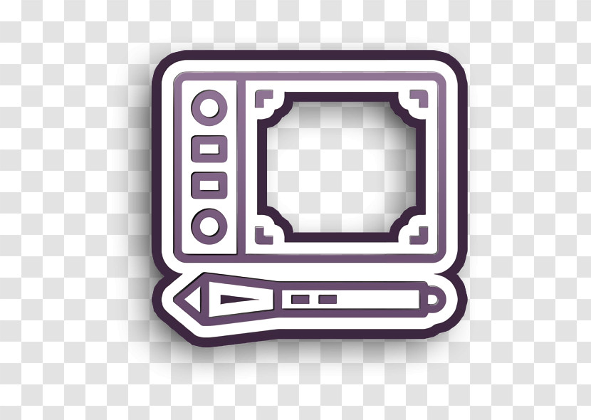 Wacom Icon Graphic Tablet Icon Digital Service Icon Transparent PNG