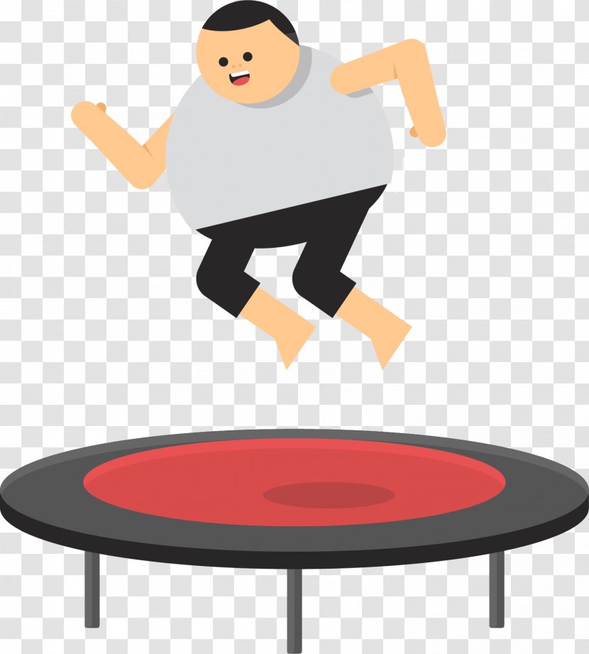 Trampoline Icon - Recreation - Fat Playing Transparent PNG