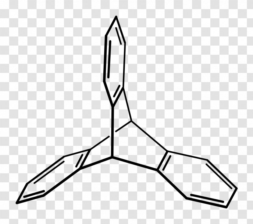 Triptycene Barrelene Anthracene Aromatic Hydrocarbon Aromaticity - Frame - Heart Transparent PNG