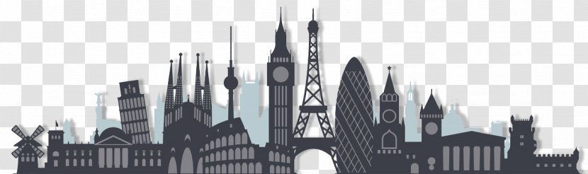 Europe Skyline Royalty-free - Building - Japan Transparent PNG