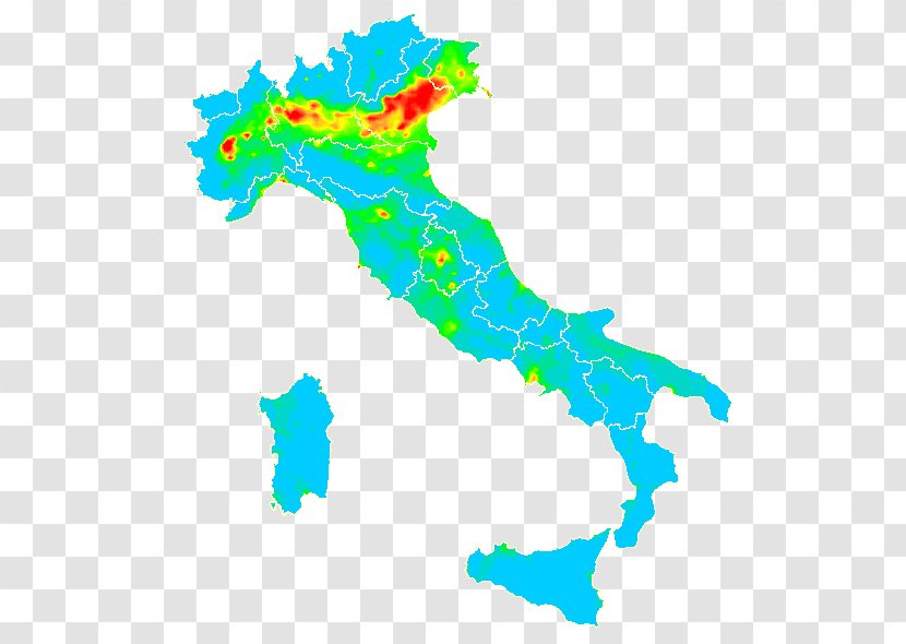 Regions Of Italy City Map Cartography - Area Transparent PNG