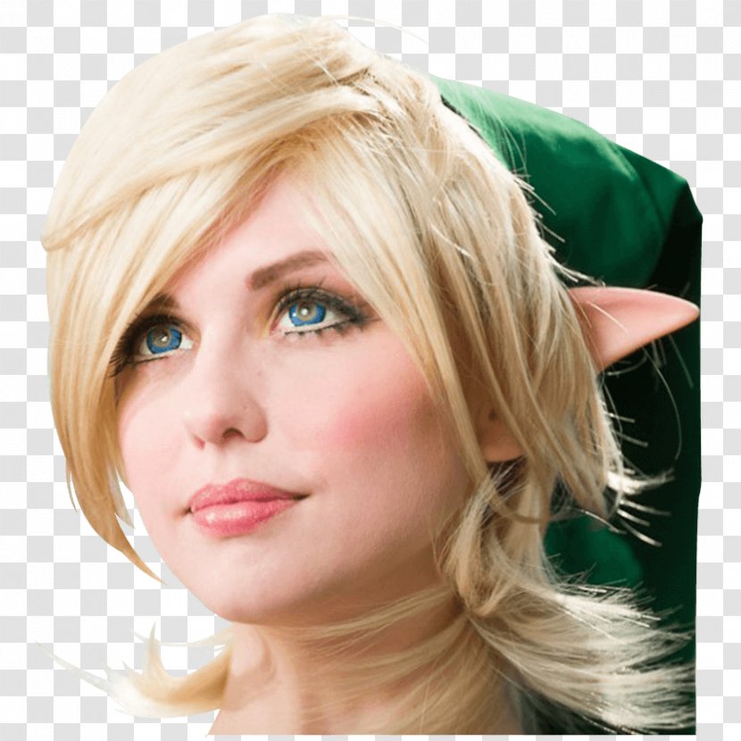 Link Wig Hairstyle The Legend Of Zelda Blond Transparent PNG