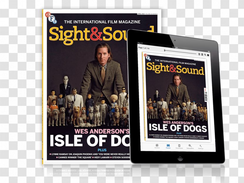 Sight & Sound Magazine British Film Institute 0 - Wes Anderson Transparent PNG