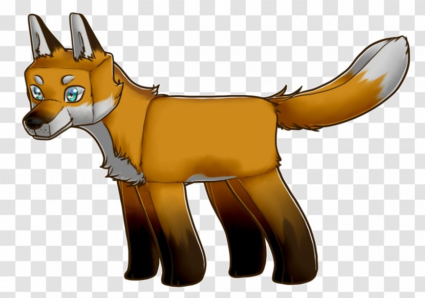 Red Fox Minecraft Mob Gray Wolf - Mincraft Transparent PNG