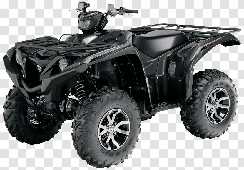 Tire Yamaha Motor Company Car All-terrain Vehicle Motorcycle - Automotive - Grizzlies Vector Transparent PNG