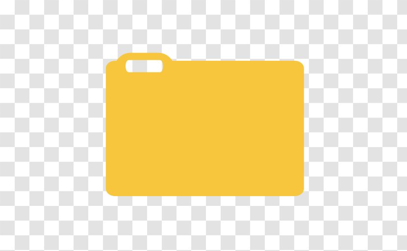 Yellow Material - Folder Image Transparent PNG