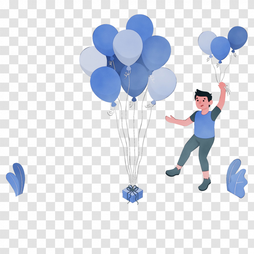 Balloon Meter Cartoon Male Microsoft Azure Transparent PNG