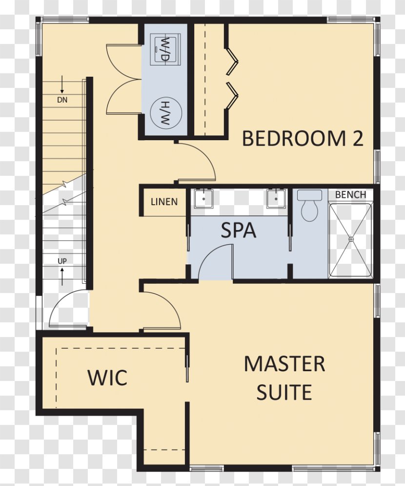 Floor Plan Line Angle - Elevation Transparent PNG