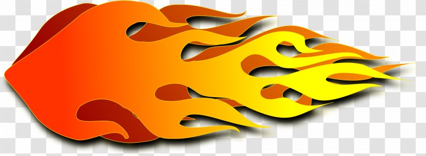 Flame Rocket Engine Clip Art - Yellow Transparent PNG