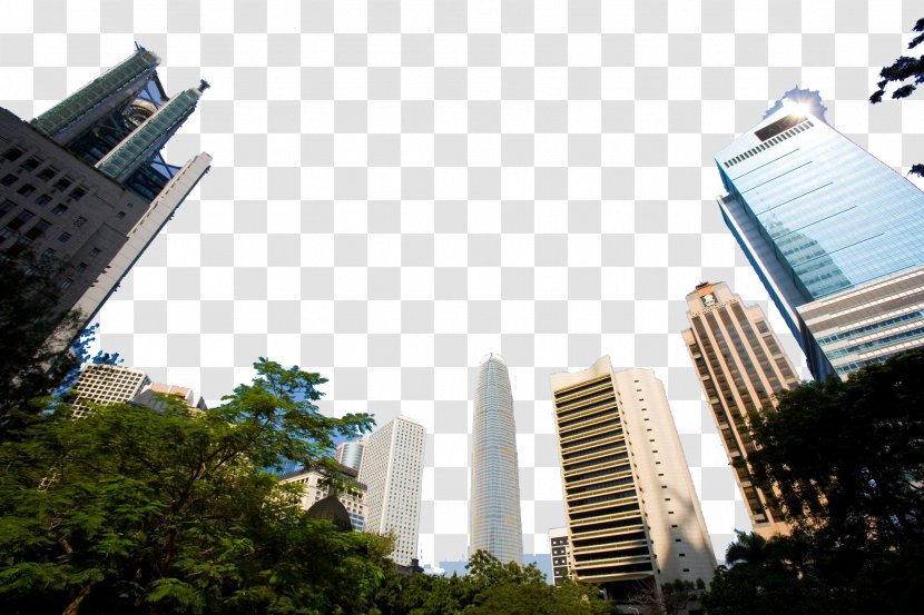 Hong Kong Building Architecture - Real Estate - High-rise Buildings In Transparent PNG
