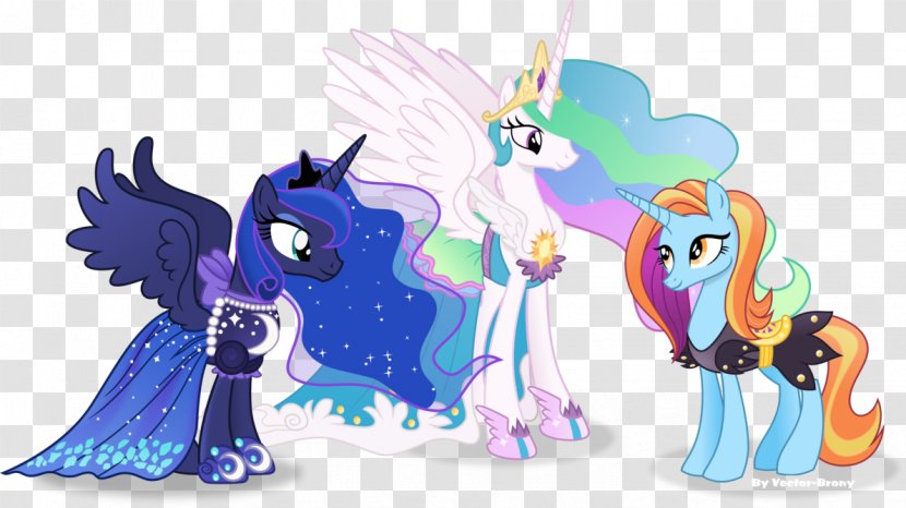 Princess Luna Celestia Twilight Sparkle My Little Pony: Friendship Is Magic Fandom - Cartoon - Dress Transparent PNG