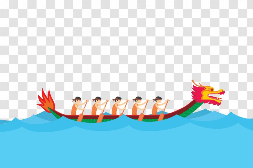 Download Dragon Boat Festival - Vector Strokes Transparent PNG