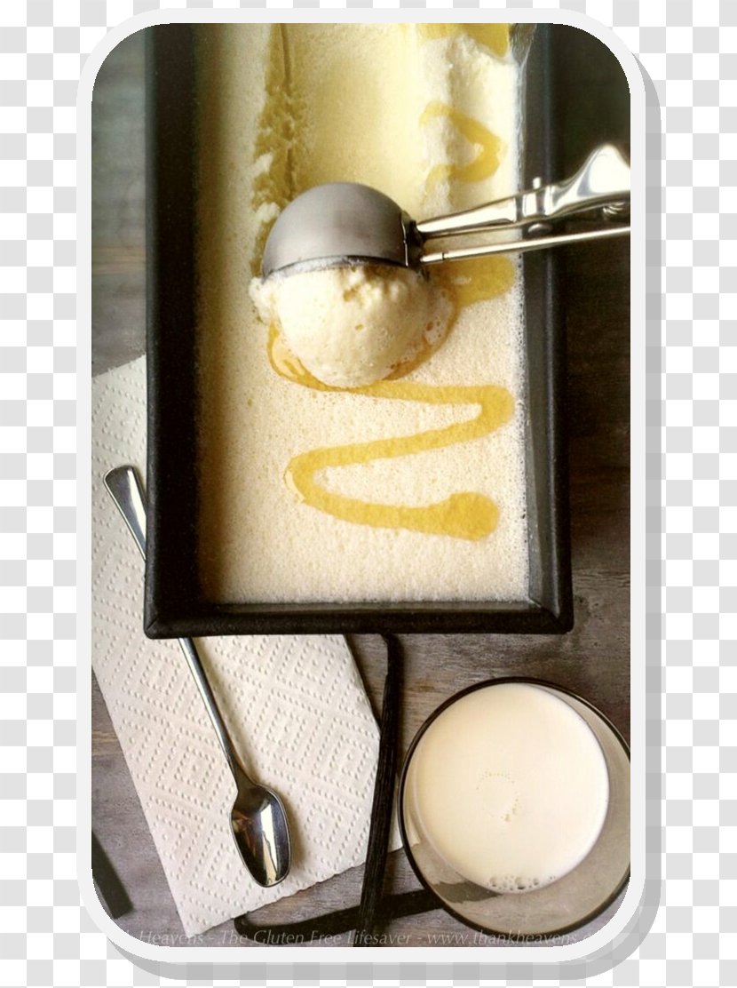 Ice Cream Milk Sorbet Honey Transparent PNG