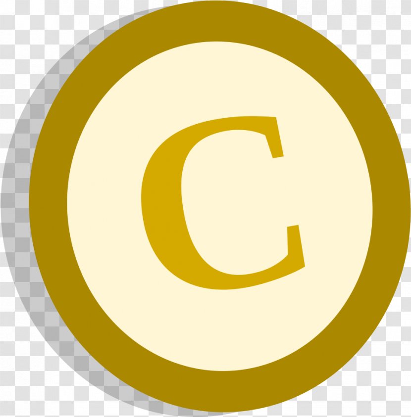 Yellow Circle Line Font Clip Art - Logo Symbol Transparent PNG