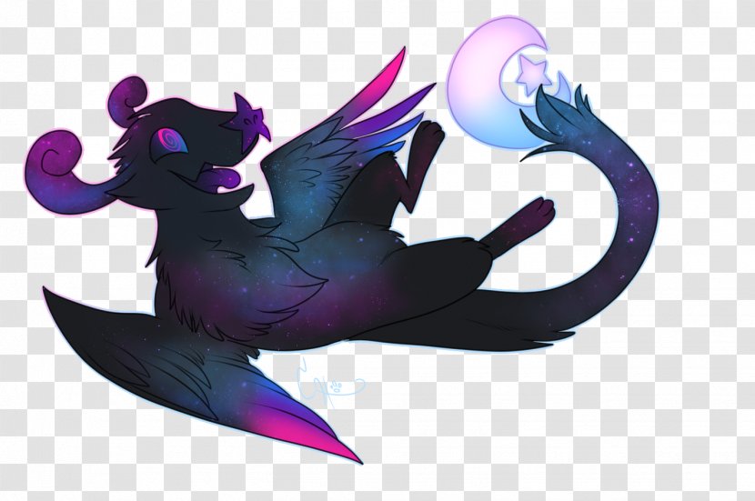 Cartoon Legendary Creature - Violet - Odor Transparent PNG