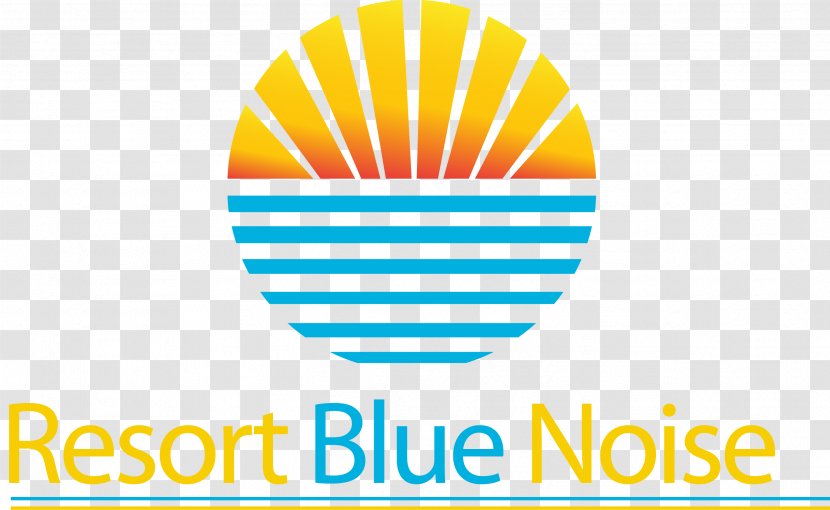 Resort Blue Noise Logo Brand Yellow Font - Orange - LOGO Transparent PNG
