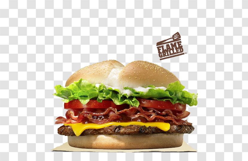 Cheeseburger Whopper Hamburger Bacon, Egg And Cheese Sandwich Breakfast - Buffalo Burger - Bacon Transparent PNG
