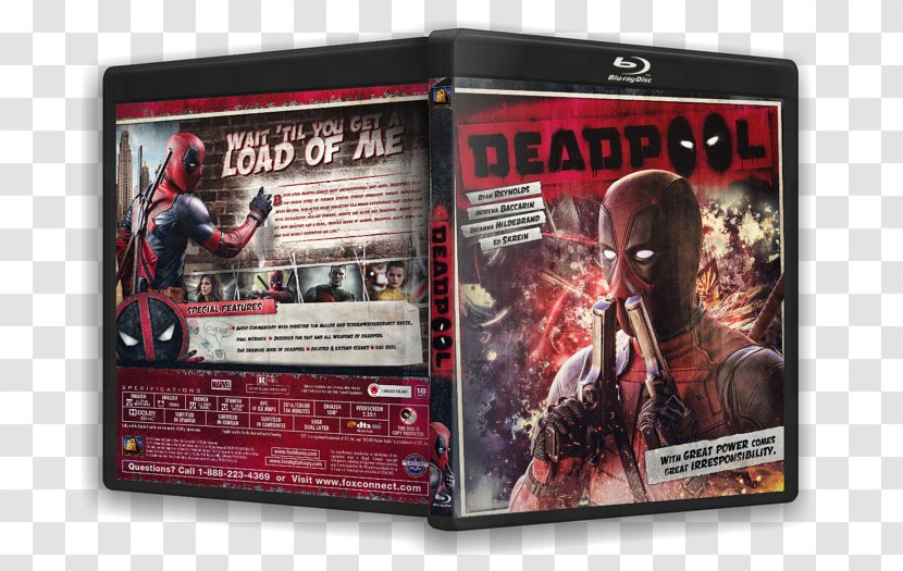 Blu-ray Disc Deadpool The Criterion Collection Inc Poster - Hd Transparent PNG