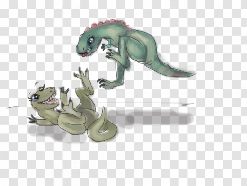 Dinosaur Animated Cartoon Figurine - Mythical Creature Transparent PNG