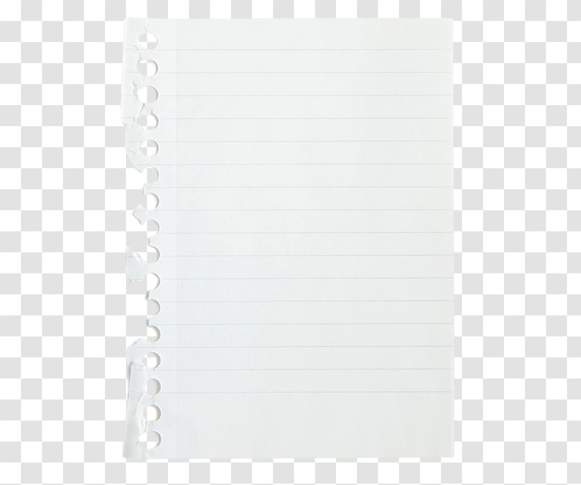 Paper Notebook Rectangle - White - Zettel Transparent PNG