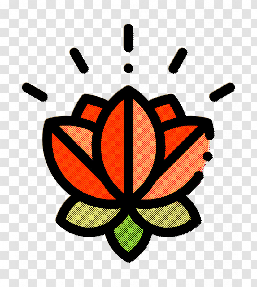 Flower Icon Esoteric Icon Lotus Icon Transparent PNG