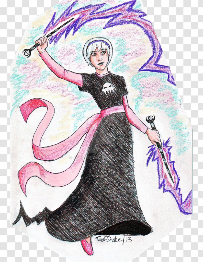 Costume Design Drawing Pink M - Tree - Seer Transparent PNG