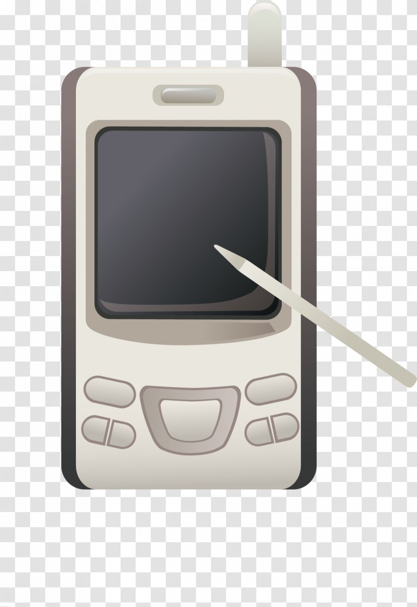 Feature Phone Mobile Telephone - Gadget - Vector Material Transparent PNG
