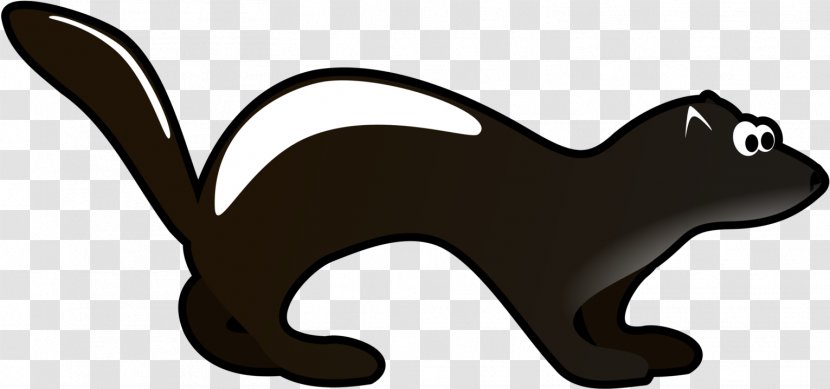 Ferret Animal Figure - Tail Transparent PNG