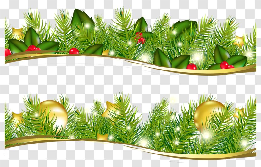 Garland Christmas Wreath - Tree Transparent PNG