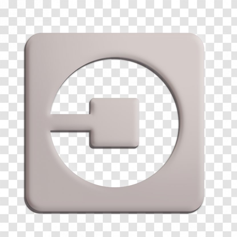 Logo Icon Media Social - Uber Transparent PNG