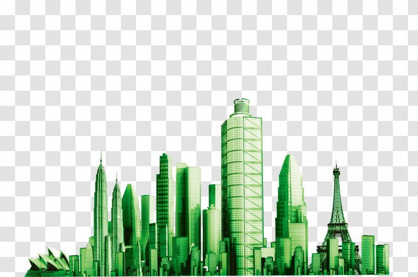 Gusu District Suzhou Building Architecture - Green City Transparent PNG