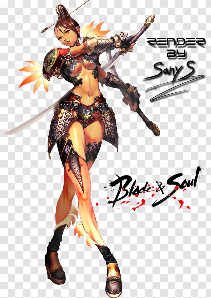 Blade & Soul Concept Art Model Sheet - And Transparent PNG