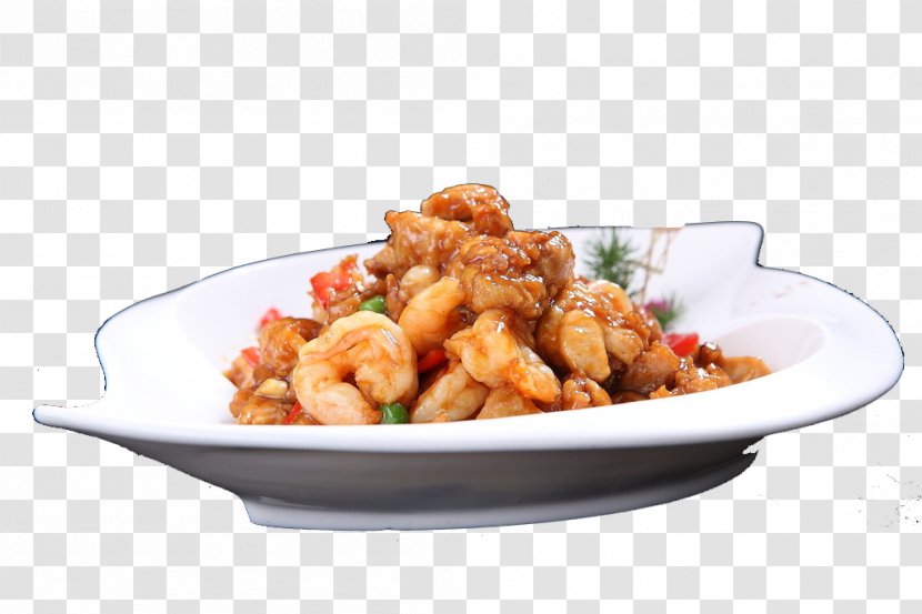 Kung Pao Chicken Mapo Doufu Sweet And Sour Meat - Silhouette - Shrimp Burst Transparent PNG