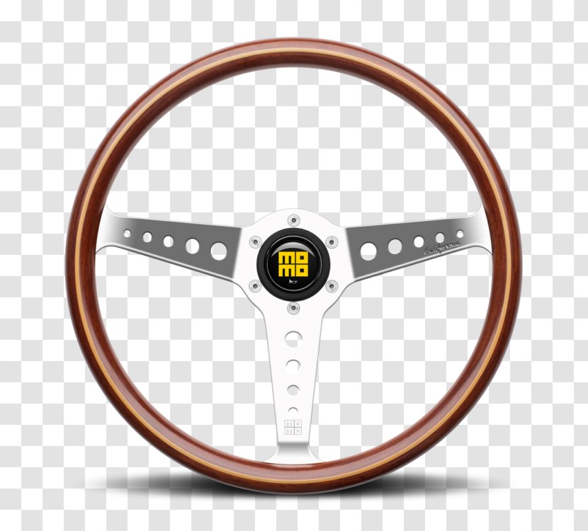 Car Momo Motor Vehicle Steering Wheels Wood - Wheel Transparent PNG