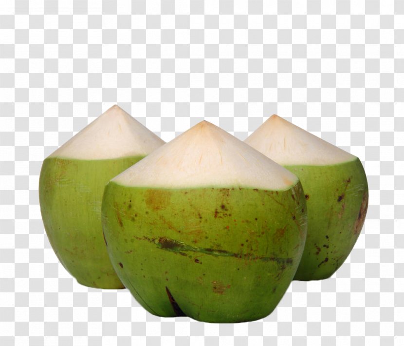 Nata De Coco Coconut Water Fruit - Flower - Green Transparent PNG