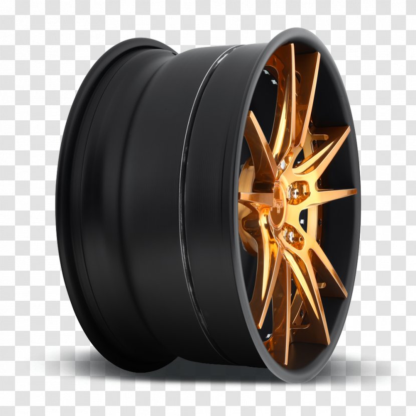 Alloy Wheel Copper Rim Custom - Spoke - Over Wheels Transparent PNG