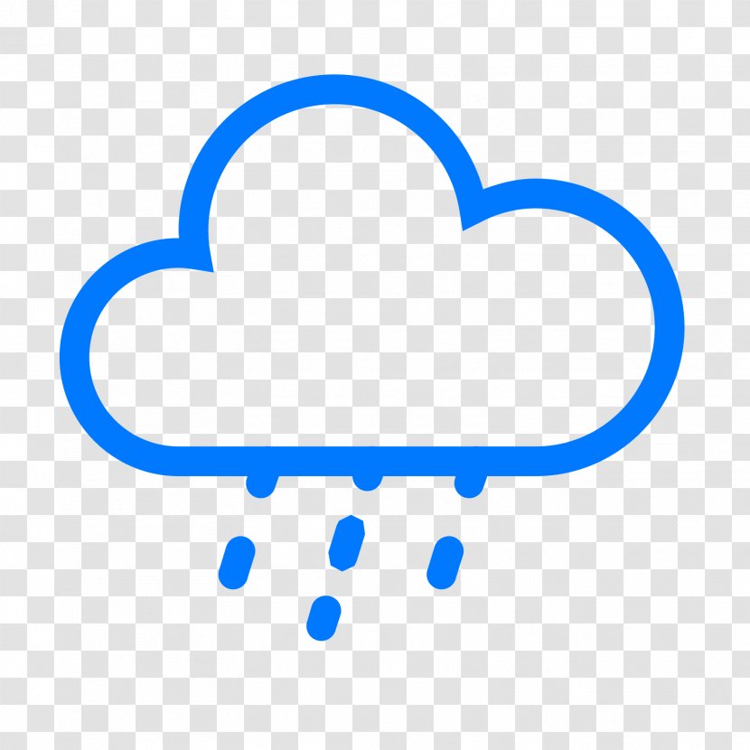Hail Rain Storm - Icon Design - Rainstorm Transparent PNG