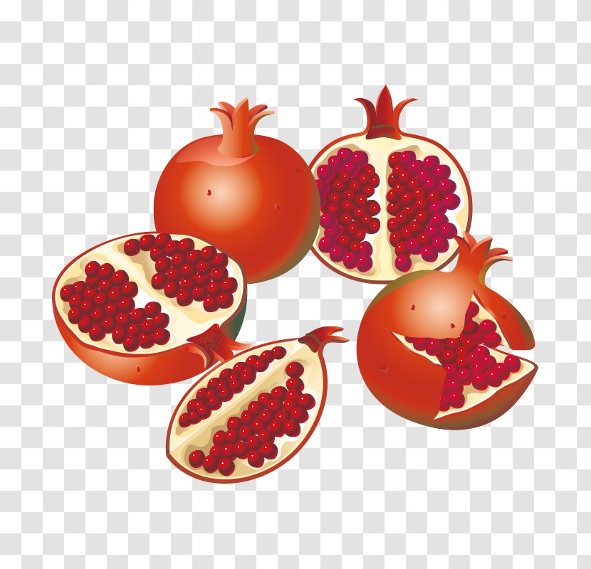 Fruit Pomegranate Clip Art - Berry Transparent PNG