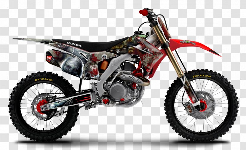 Honda CRF450R CRF250L CRF Series Motorcycle - Motor Vehicle - Saw Custom Graphics Transparent PNG