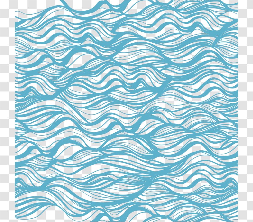 Wind Wave Euclidean Vector - Drawing - Water Ripples Background Transparent PNG