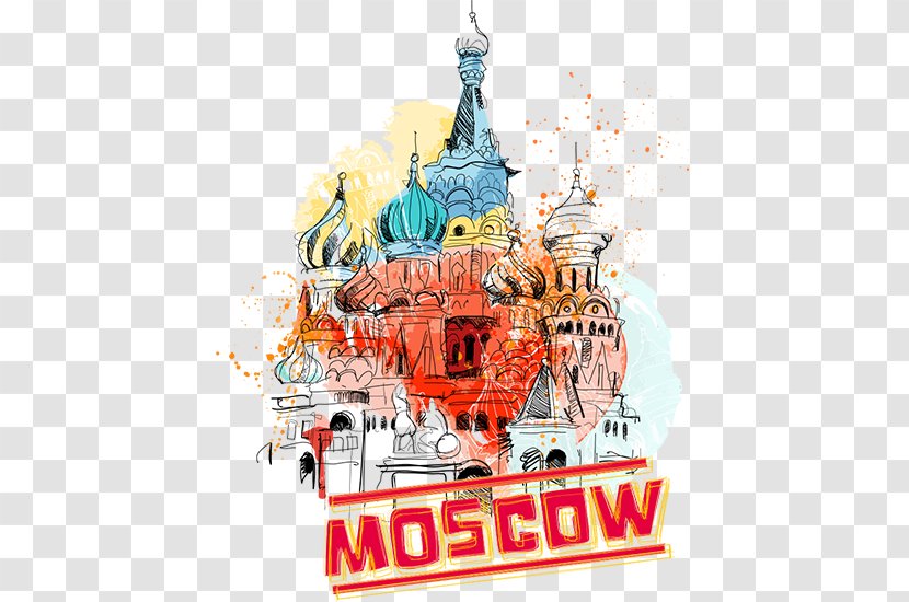 Saint Basil's Cathedral Royalty-free - Russian Architecture - Design Transparent PNG