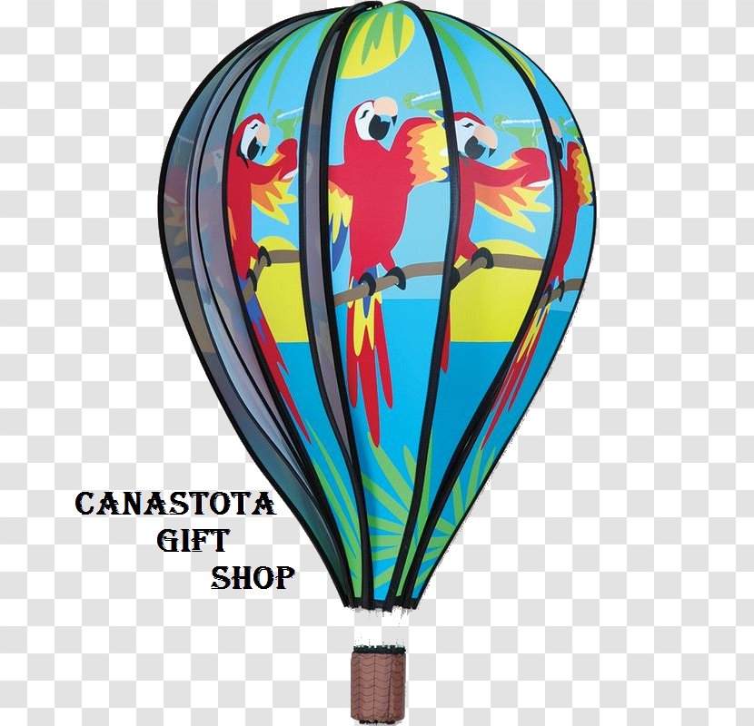 Hot Air Balloon Wind Kite It's Five O'Clock Somewhere - Virevent Transparent PNG