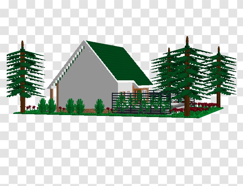 Tree - Frame - Lego Town House Transparent PNG