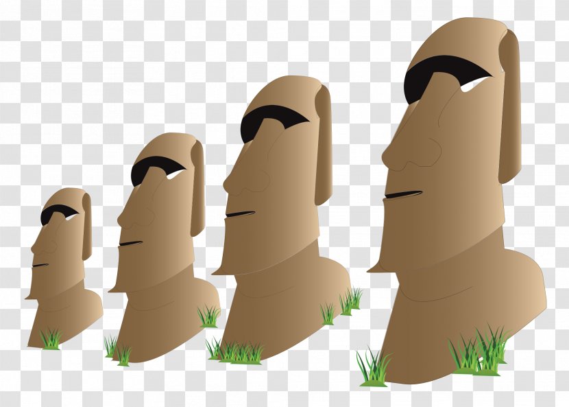 Moai Easter Island Rapa Nui People Iti Clip Art - Basket - Hand-painted Leaning Tower Of Pisa Transparent PNG