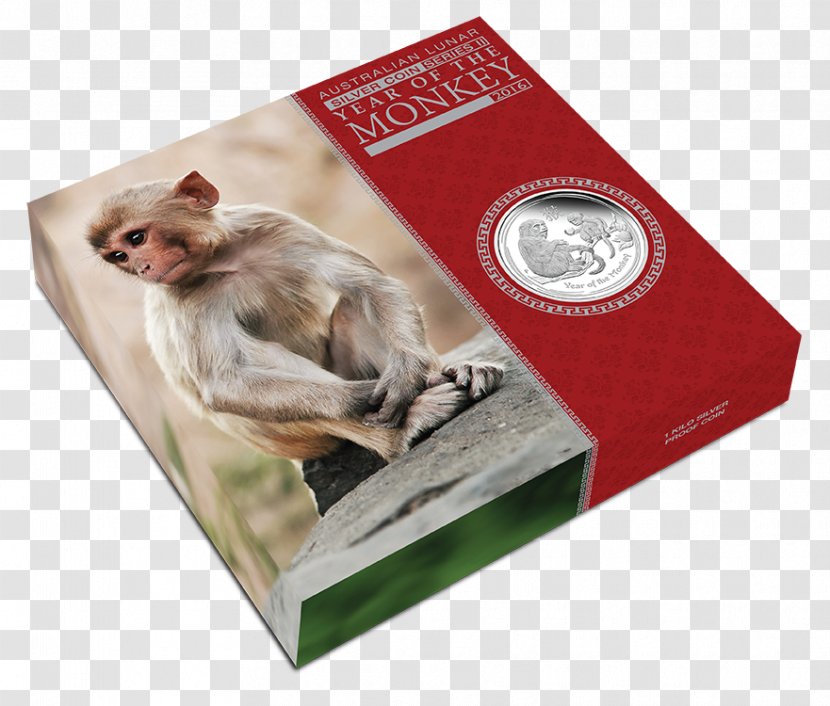 Perth Mint Monkey Silver Proof Coinage Transparent PNG