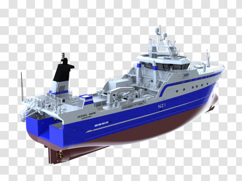 Fishing Trawler Ship Vessel Watercraft - Anchor Handling Tug Supply Transparent PNG