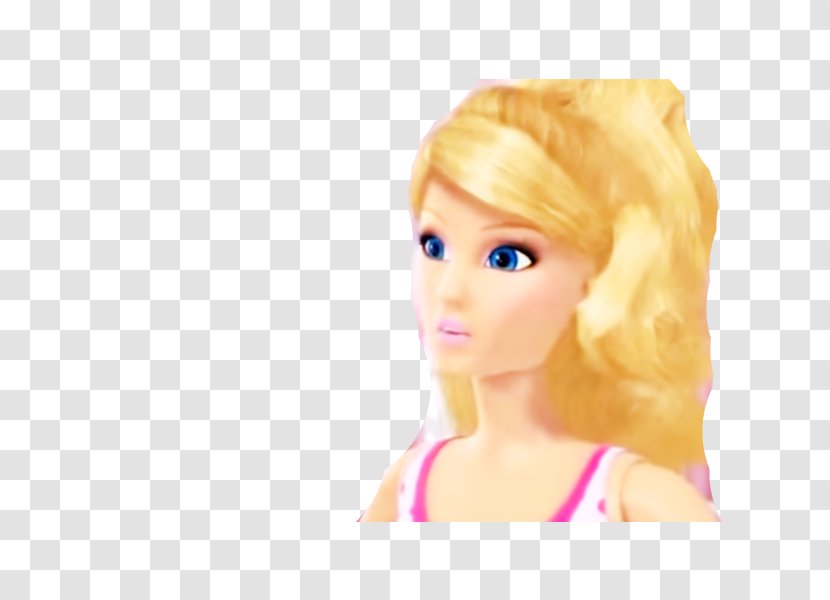 Barbie Blond Brown Hair - Models Gilr Transparent PNG